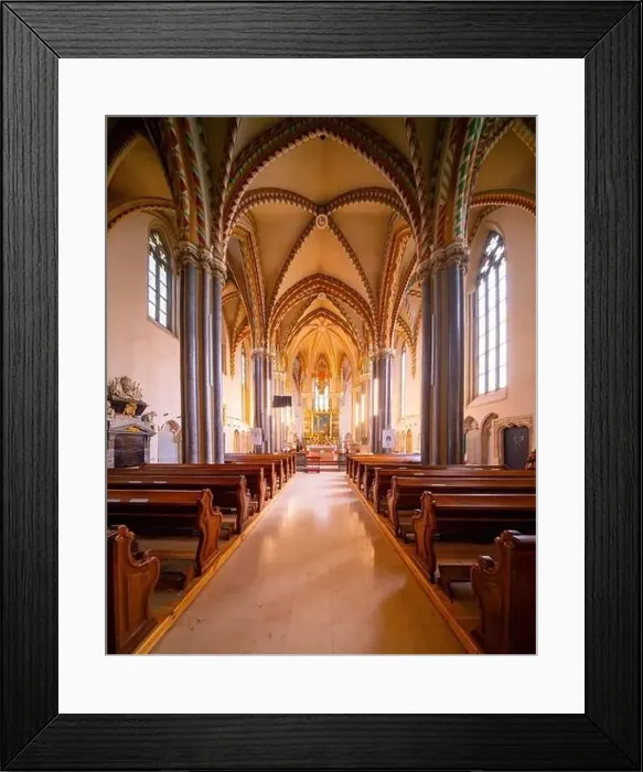 Framed Print : Church of St. Francis of Assisi in Budapest Framed Print : Church of St. Francis of Assisi in Budapest