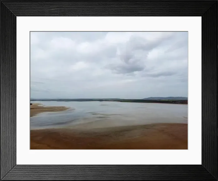 Framed Print : landscape of the stone fountain lagoon on a rainy, grey day, Andalusia Framed Print : landscape of the stone fountain lagoon on a rainy, grey day, Andalusia