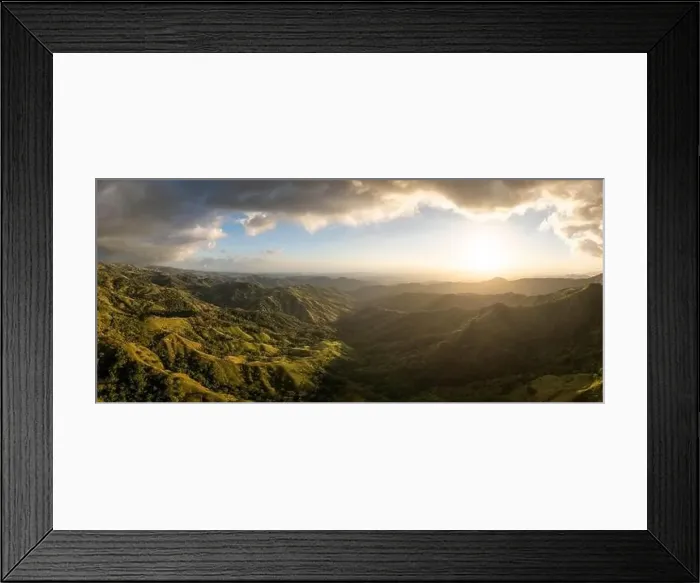 Framed Print : View of landscape near Monte Verde, Guanacaste Province, Costa Rica, Central America Framed Print : View of landscape near Monte Verde, Guanacaste Province, Costa Rica, Central America