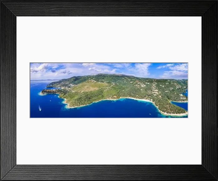Framed Print : Greece, Ionian islands. nature scenery of Corfu island Framed Print : Greece, Ionian islands. nature scenery of Corfu island