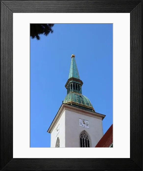 Framed Print : St. Martin's Cathedral, Bratislava, Slovakia Framed Print : St. Martin's Cathedral, Bratislava, Slovakia