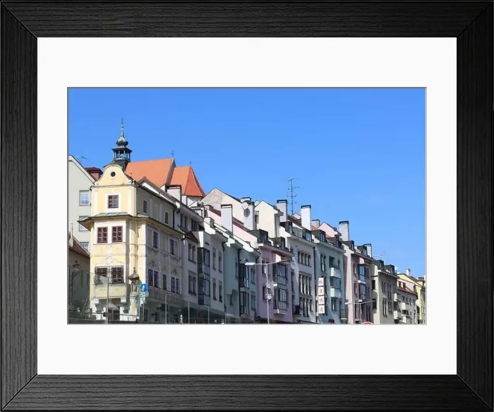 Framed Print : Old town of Bratislava, Slovakia on sunny spring day Framed Print : Old town of Bratislava, Slovakia on sunny spring day