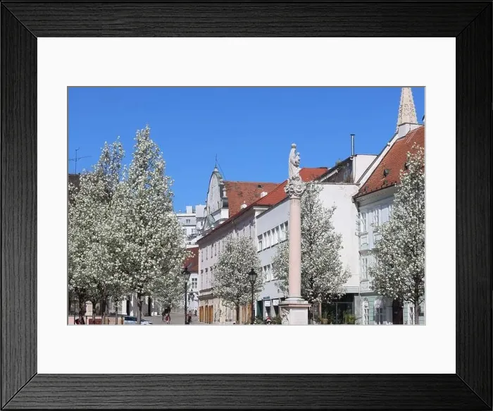 Framed Print : Old town of Bratislava, Slovakia on sunny spring day Framed Print : Old town of Bratislava, Slovakia on sunny spring day