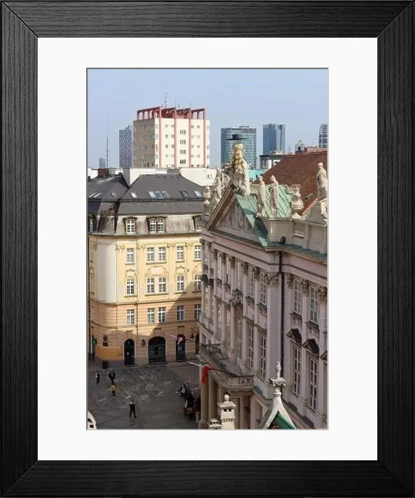 Framed Print : Beautiful tiny street in the old town of Bratislava, Slovakia. Architecture of Europe. Tourist destinations concept Framed Print : Beautiful tiny street in the old town of Bratislava, Slovakia. Architecture of Europe. Tourist destinations concept