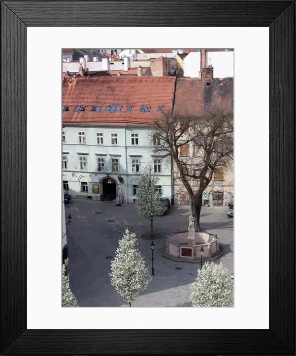 Framed Print : Old town of Bratislava, Slovakia on sunny spring day Framed Print : Old town of Bratislava, Slovakia on sunny spring day