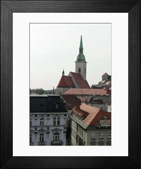Framed Print : St. Martin's Cathedral, Bratislava, Slovakia Framed Print : St. Martin's Cathedral, Bratislava, Slovakia