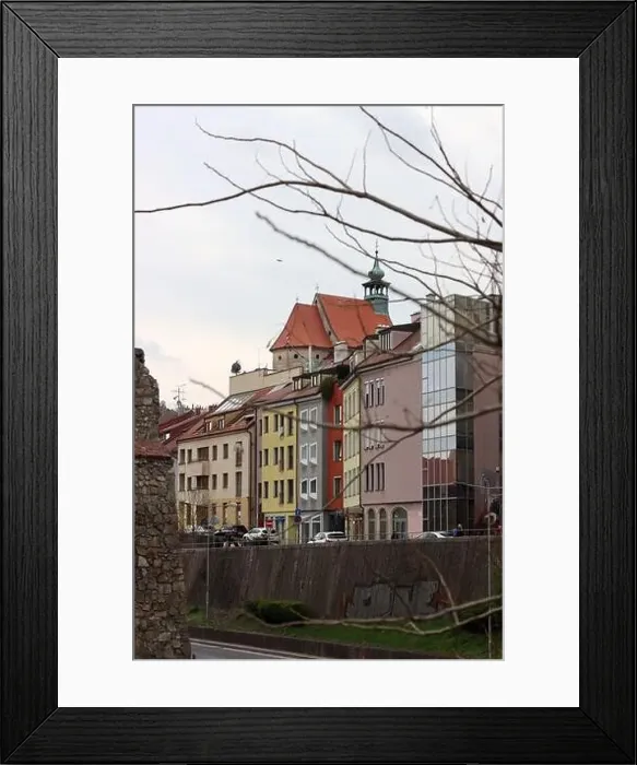 Framed Print : Old town of Bratislava, Slovakia on sunny spring day Framed Print : Old town of Bratislava, Slovakia on sunny spring day