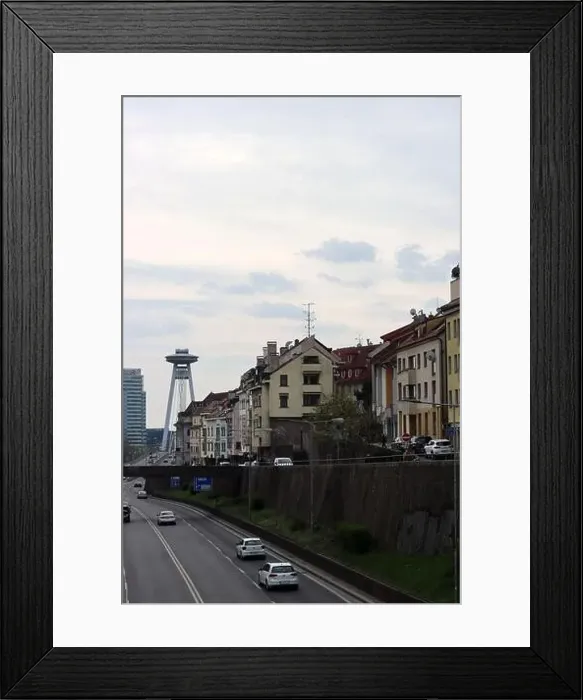 Framed Print : Old town of Bratislava, Slovakia on sunny spring day Framed Print : Old town of Bratislava, Slovakia on sunny spring day