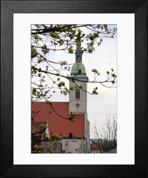 Framed Print : St. Martin's Cathedral, Bratislava, Slovakia Framed Print : St. Martin's Cathedral, Bratislava, Slovakia