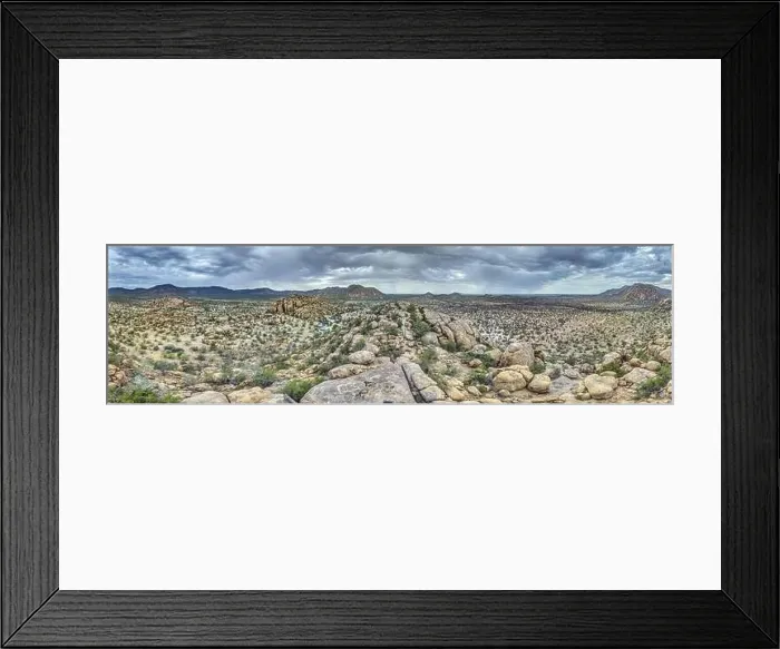 Framed Print : Panoramic drone picture of Damaraland in Namibia during daytime in summer Framed Print : Panoramic drone picture of Damaraland in Namibia during daytime in summer
