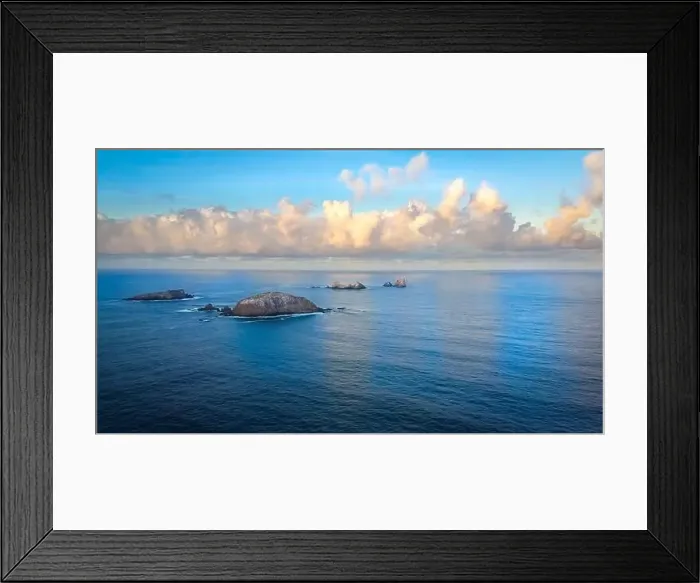 Framed Print : Panoramic view at dawn of Ixtapa Bay, where the waves were beginning to get stronger Framed Print : Panoramic view at dawn of Ixtapa Bay, where the waves were beginning to get stronger