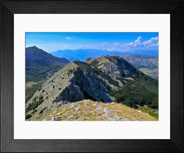 Framed Print : Lovcen is a mountain and national park in southwestern Montenegro close Cetinje Framed Print : Lovcen is a mountain and national park in southwestern Montenegro close Cetinje