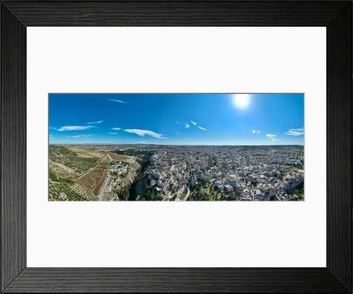 Framed Print : Cityscape of Gravina in Puglia town. Attractive spring landscape of Apulia, Italy, Europe Framed Print : Cityscape of Gravina in Puglia town. Attractive spring landscape of Apulia, Italy, Europe