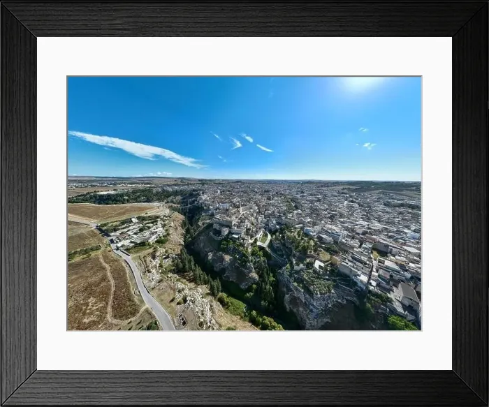 Framed Print : Cityscape of Gravina in Puglia town. Attractive spring landscape of Apulia, Italy, Europe Framed Print : Cityscape of Gravina in Puglia town. Attractive spring landscape of Apulia, Italy, Europe