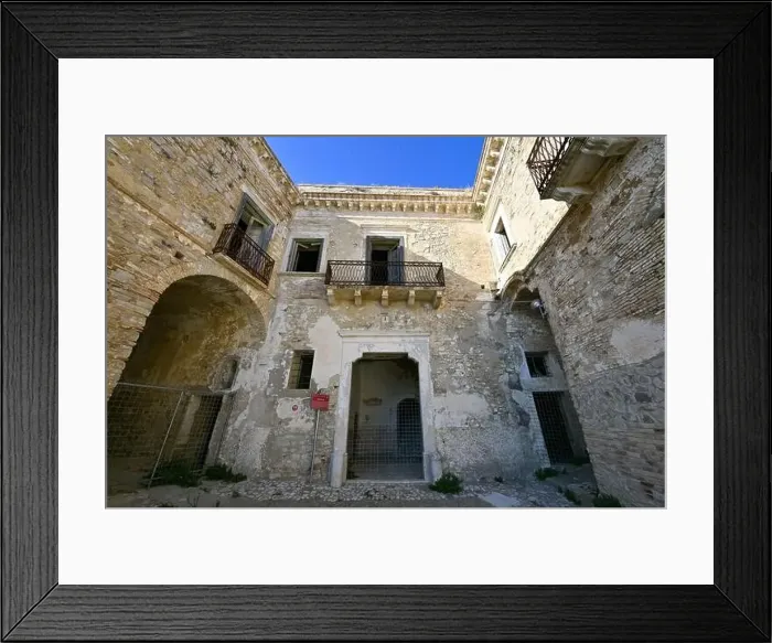 Framed Print : The abandoned village of Craco, Basilicata region, Italy Framed Print : The abandoned village of Craco, Basilicata region, Italy