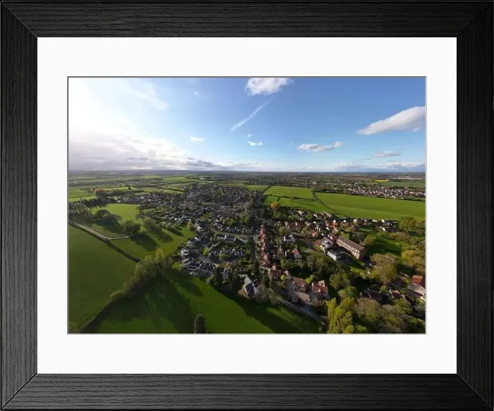 Framed Print : Aerial Drone Shot above Clifford, West Yorkshire Framed Print : Aerial Drone Shot above Clifford, West Yorkshire