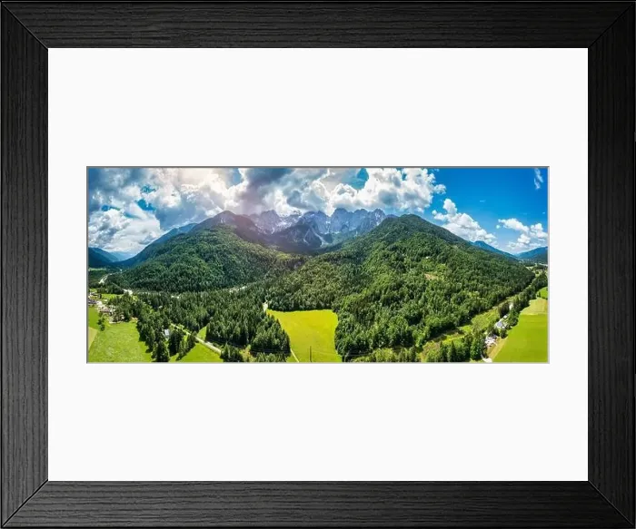 Framed Print : Great nature scenery in Slovenian Alps Framed Print : Great nature scenery in Slovenian Alps