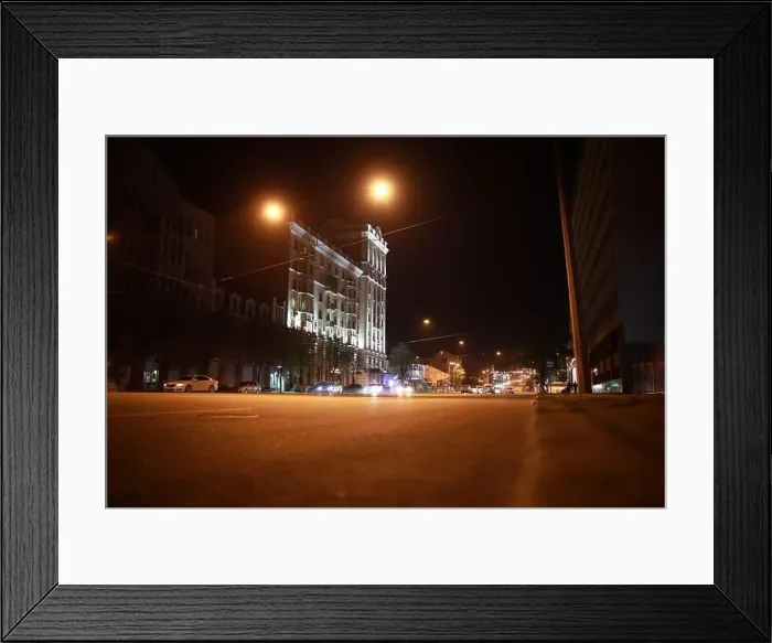 Framed Print : Cathedral Blagoveschensky illuminated at night in Kharkov, Ukraine. High quality photo Framed Print : Cathedral Blagoveschensky illuminated at night in Kharkov, Ukraine. High quality photo