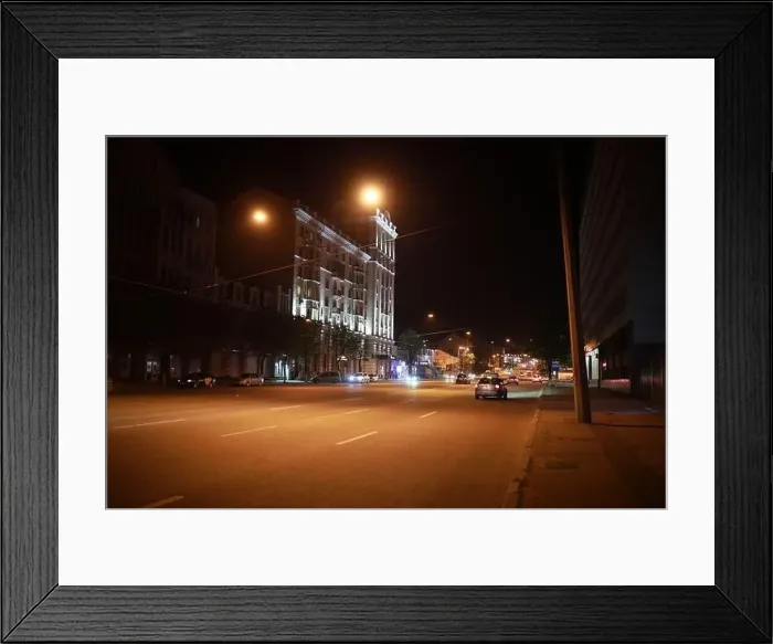 Framed Print : Cathedral Blagoveschensky illuminated at night in Kharkov, Ukraine. High quality photo Framed Print : Cathedral Blagoveschensky illuminated at night in Kharkov, Ukraine. High quality photo
