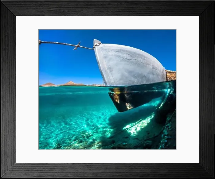 Framed Print : The famous canal of Elounda with the ruins of the old bridge, Crete, Greece Framed Print : The famous canal of Elounda with the ruins of the old bridge, Crete, Greece