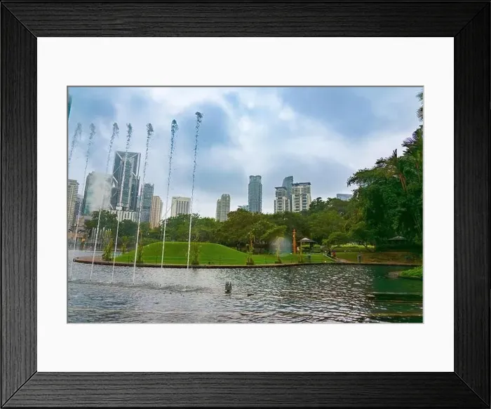 Framed Print : Kuala Lumpur, Malaysia - October 12 2024 : Petronas Twin Tower Tallest Skyscrapers Building with Cityscape in Malaysia Framed Print : Kuala Lumpur, Malaysia - October 12 2024 : Petronas Twin Tower Tallest Skyscrapers Building with Cityscape in Malaysia