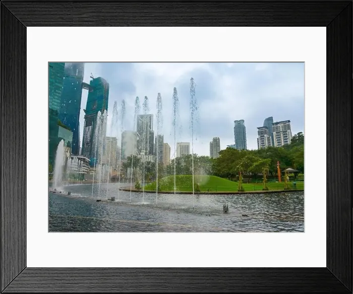 Framed Print : Kuala Lumpur, Malaysia - October 12 2024 : Petronas Twin Tower Tallest Skyscrapers Building with Cityscape in Malaysia Framed Print : Kuala Lumpur, Malaysia - October 12 2024 : Petronas Twin Tower Tallest Skyscrapers Building with Cityscape in Malaysia