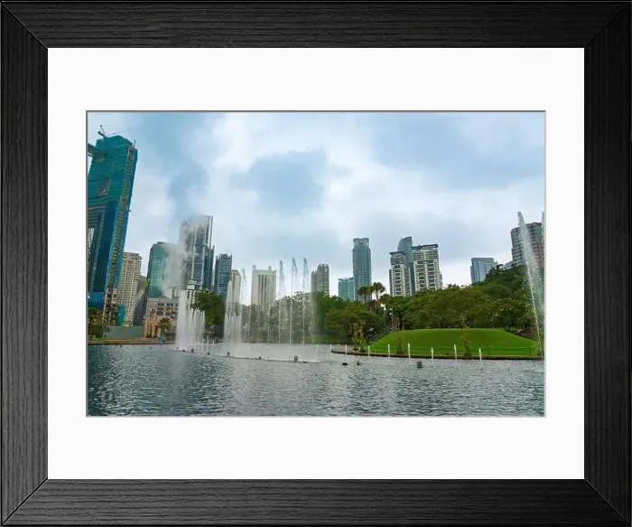Framed Print : Kuala Lumpur, Malaysia - October 12 2024 : Petronas Twin Tower Tallest Skyscrapers Building with Cityscape in Malaysia Framed Print : Kuala Lumpur, Malaysia - October 12 2024 : Petronas Twin Tower Tallest Skyscrapers Building with Cityscape in Malaysia