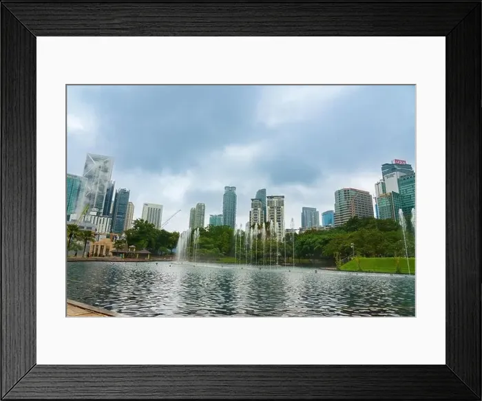 Framed Print : Kuala Lumpur, Malaysia - October 12 2024 : Petronas Twin Tower Tallest Skyscrapers Building with Cityscape in Malaysia Framed Print : Kuala Lumpur, Malaysia - October 12 2024 : Petronas Twin Tower Tallest Skyscrapers Building with Cityscape in Malaysia