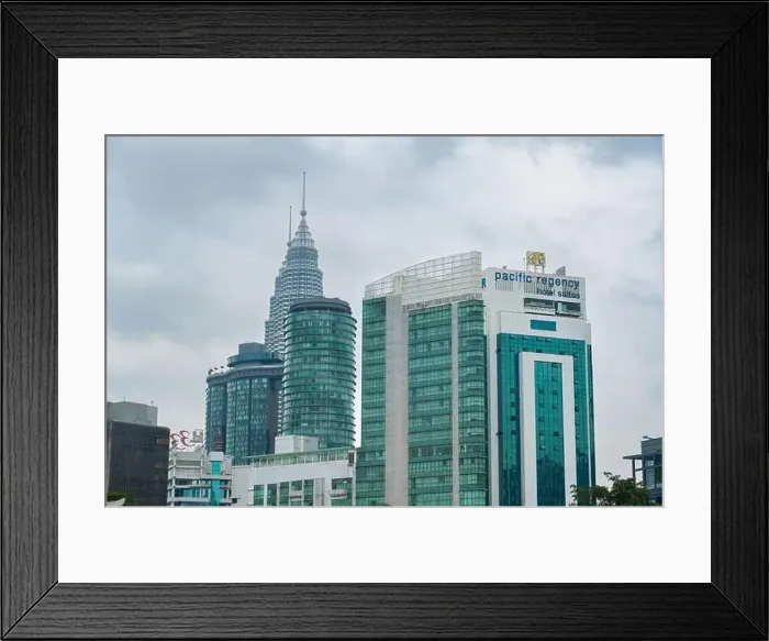 Framed Print : Kuala Lumpur, Malaysia - October 12 2024 : Petronas Twin Tower Tallest Skyscrapers Building with Cityscape in Malaysia Framed Print : Kuala Lumpur, Malaysia - October 12 2024 : Petronas Twin Tower Tallest Skyscrapers Building with Cityscape in Malaysia