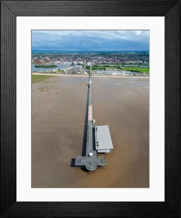 Framed Print : Southport, Merseyside. United Kingdom. Springtime Aerial image of Southport. 26th May 2024 Framed Print : Southport, Merseyside. United Kingdom. Springtime Aerial image of Southport. 26th May 2024