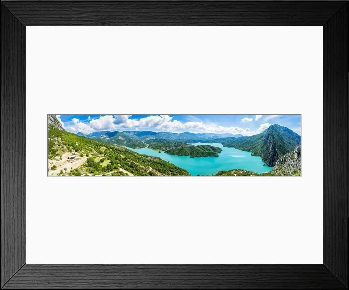 Framed Print : Bovilla Lake and Mountains, Bovilla Reservoir, Tirana, Albania, Europe Framed Print : Bovilla Lake and Mountains, Bovilla Reservoir, Tirana, Albania, Europe