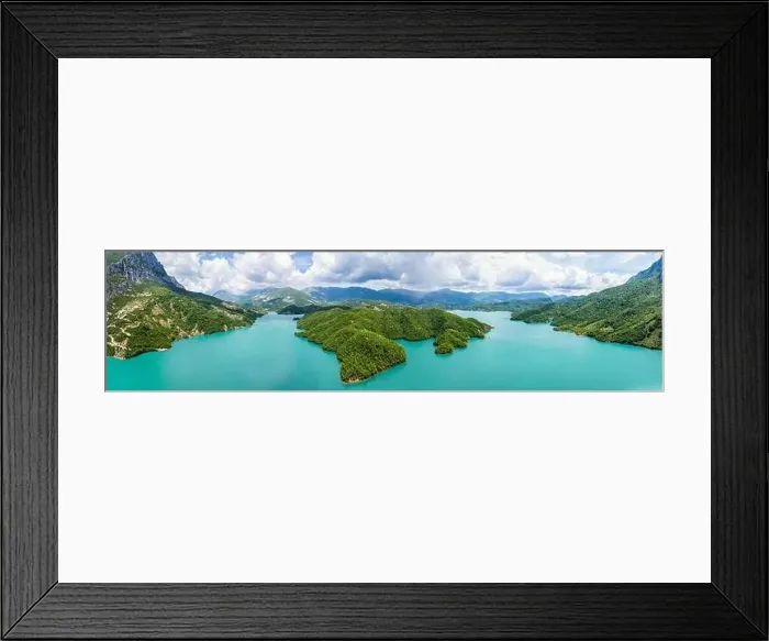 Framed Print : Bovilla Lake and Mountains, Bovilla Reservoir, Tirana, Albania, Europe Framed Print : Bovilla Lake and Mountains, Bovilla Reservoir, Tirana, Albania, Europe