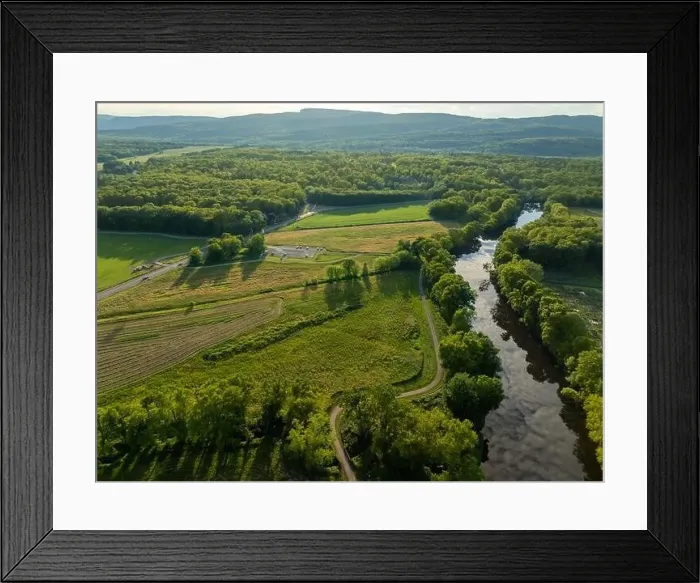 Framed Print : Afternoon spring aerial photo of the area surrounding the Village - Town of New Paltz, NY, USA 06 / 03 / 24 Framed Print : Afternoon spring aerial photo of the area surrounding the Village - Town of New Paltz, NY, USA 06 / 03 / 24