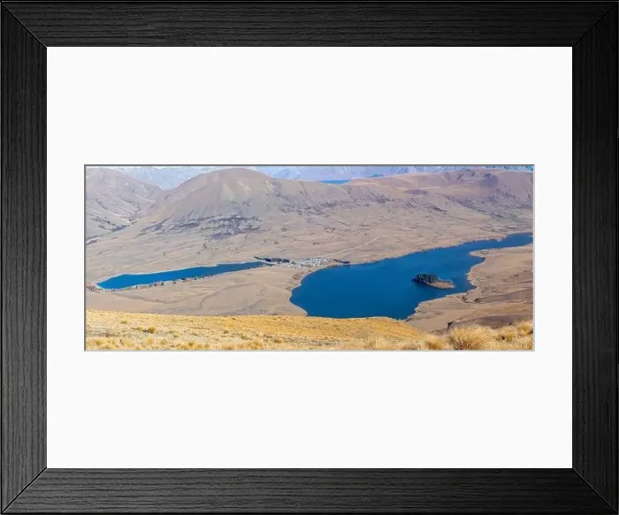Framed Print : Lake Clearwater nearby Mount Guy (1319 m) Framed Print : Lake Clearwater nearby Mount Guy (1319 m)