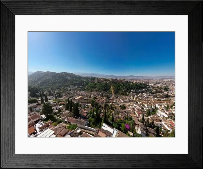 Framed Print : travelling around the alhambra city of Granada, Spain Framed Print : travelling around the alhambra city of Granada, Spain