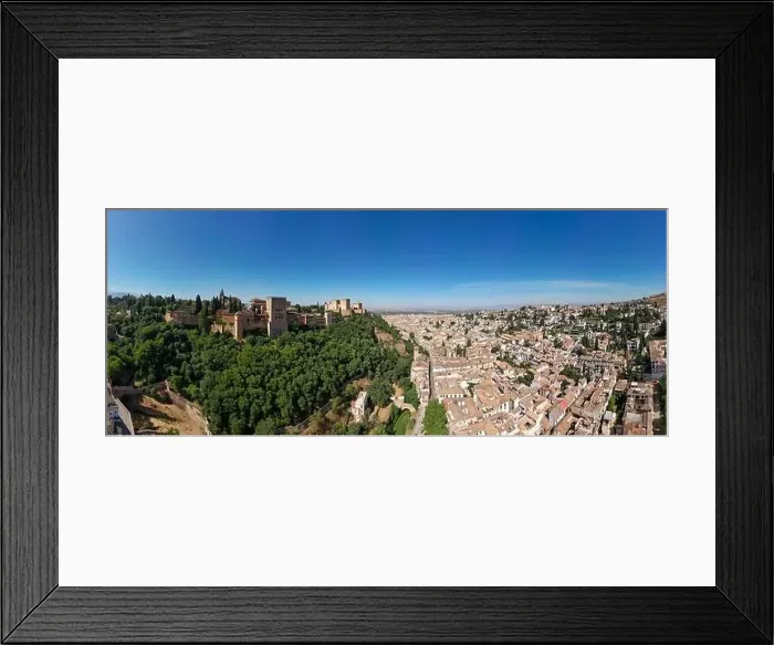 Framed Print : travelling around the alhambra city of Granada, Spain Framed Print : travelling around the alhambra city of Granada, Spain