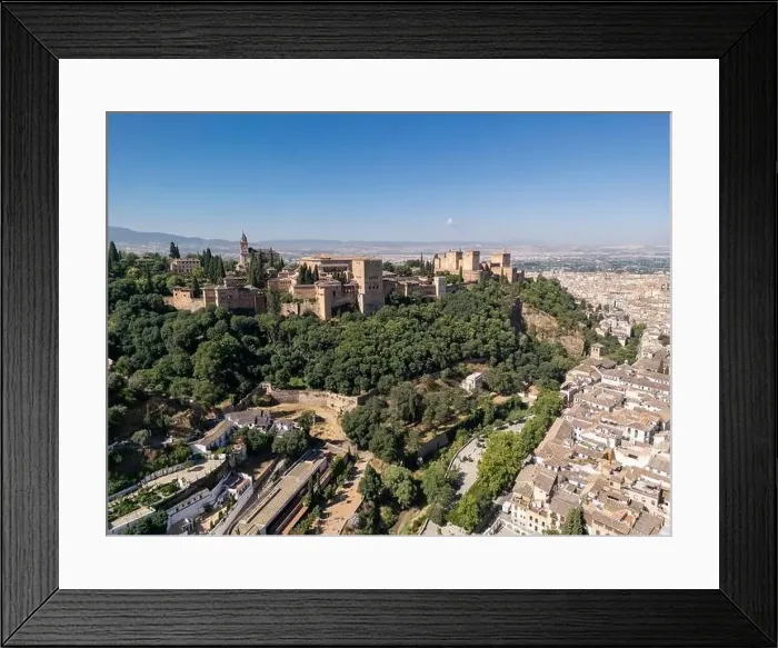Framed Print : travelling around the alhambra city of Granada, Spain Framed Print : travelling around the alhambra city of Granada, Spain