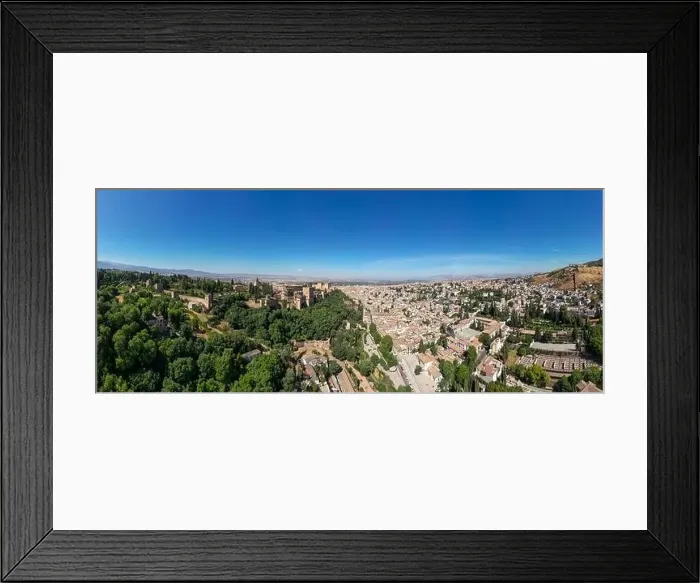 Framed Print : travelling around the alhambra city of Granada, Spain Framed Print : travelling around the alhambra city of Granada, Spain