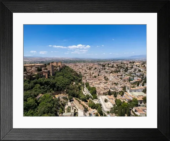 Framed Print : travelling around the alhambra city of Granada, Spain Framed Print : travelling around the alhambra city of Granada, Spain