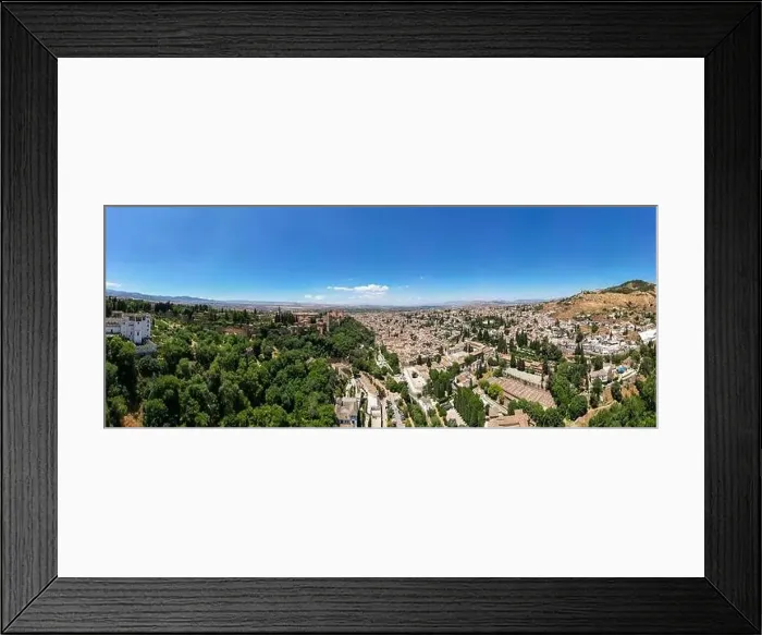 Framed Print : travelling around the alhambra city of Granada, Spain Framed Print : travelling around the alhambra city of Granada, Spain