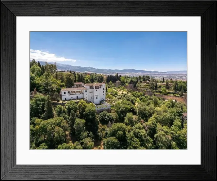 Framed Print : travelling around the alhambra city of Granada, Spain Framed Print : travelling around the alhambra city of Granada, Spain