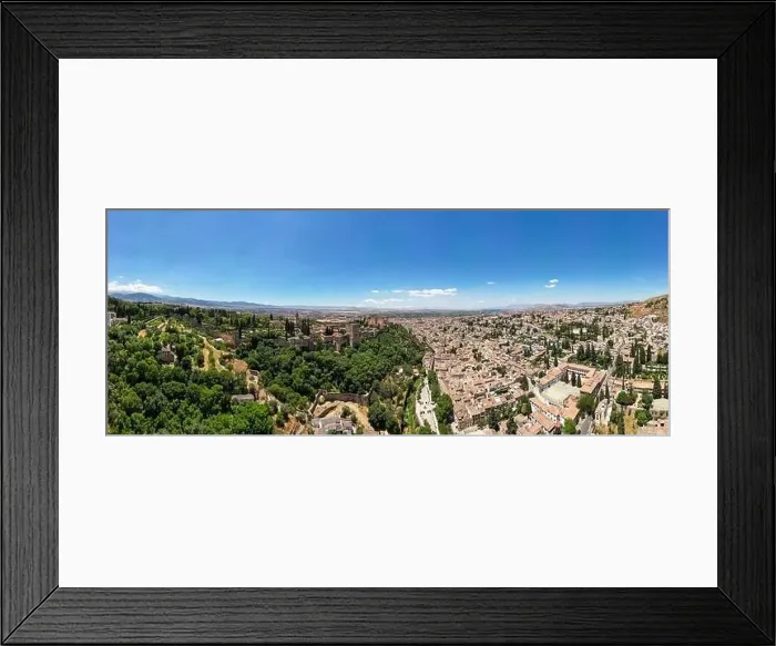 Framed Print : travelling around the alhambra city of Granada, Spain Framed Print : travelling around the alhambra city of Granada, Spain