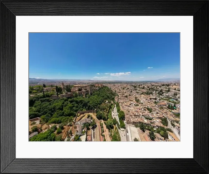 Framed Print : travelling around the alhambra city of Granada, Spain Framed Print : travelling around the alhambra city of Granada, Spain