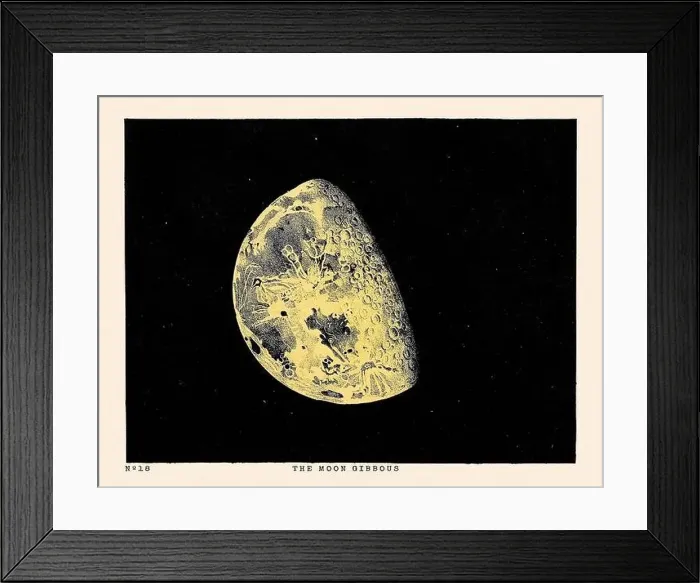 Framed Print : Vintage Astronomical Phenomena Illustration. Published in a 19th-century astronomy book in London around 1840 Framed Print : Vintage Astronomical Phenomena Illustration. Published in a 19th-century astronomy book in London around 1840