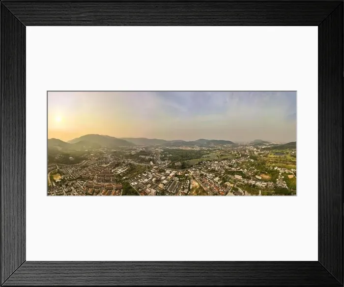 Framed Print : Phuket city Thailand, Aerial view drone photography High angle view of Phuket city Framed Print : Phuket city Thailand, Aerial view drone photography High angle view of Phuket city