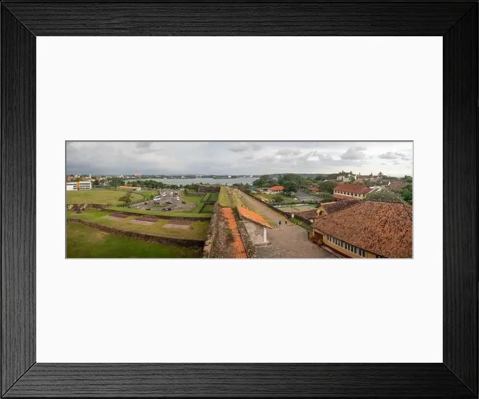Framed Print : Sri Lanka, Ceylon Island - Galle fort historical town in the south