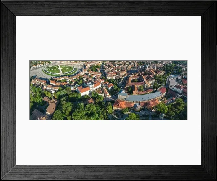 Framed Print : Aerial shot Prato della Valle. Padua, Veneto, Italy Framed Print : Aerial shot Prato della Valle. Padua, Veneto, Italy