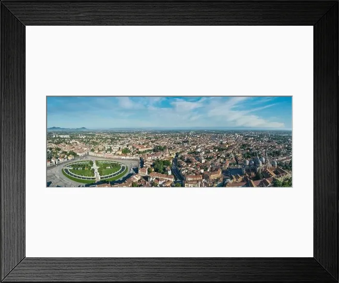 Framed Print : Aerial shot Prato della Valle. Padua, Veneto, Italy Framed Print : Aerial shot Prato della Valle. Padua, Veneto, Italy
