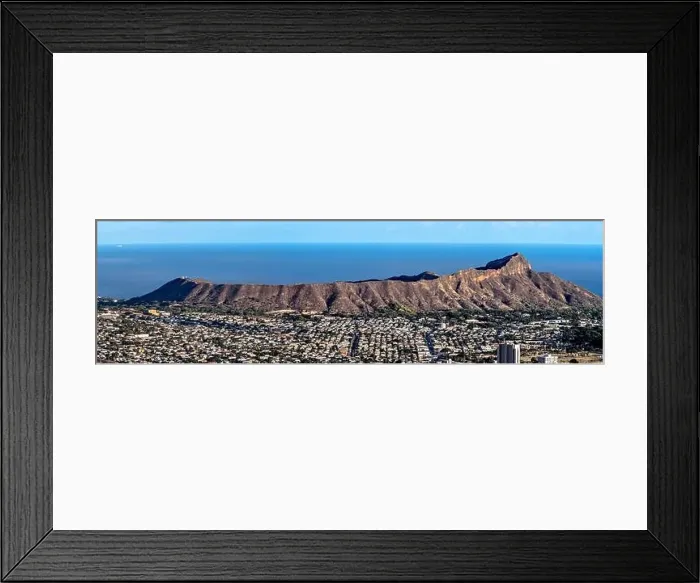 Framed Print : Scenes around diamondhead national park oahu hawaii on sunny day Framed Print : Scenes around diamondhead national park oahu hawaii on sunny day