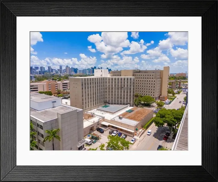Framed Print : Miami detention center jail, government buidling, courthouses. Aerial drone photo Dade County 2024 Framed Print : Miami detention center jail, government buidling, courthouses. Aerial drone photo Dade County 2024